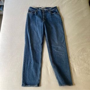 Abercrombie & Fitch Curve Love High Rise Dad Jean